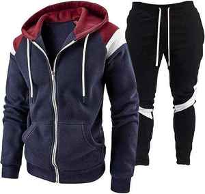 Survêtements de haute qualité, nouveau design, sur mesure, prix bas, vêtements de sport pour hommes en deux pièces, fabriqués au Pakistan - Product Image 5