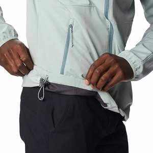 2026 High Quality Waterproof Solid Color Cotton Fleece Made Outdoor Wear Windproof Warm Softshell <b>Jacket</b> For <b>Men</b> - Product Image 6