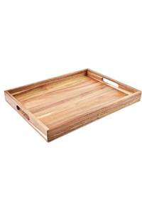 Bandeja de Servir de Madera Natural Ecológica Hecha a Mano, Diseño Moderno y Lujoso para Cocina, Mesa de Comedor, Desayuno, Decoración del Hogar - Product Image 2
