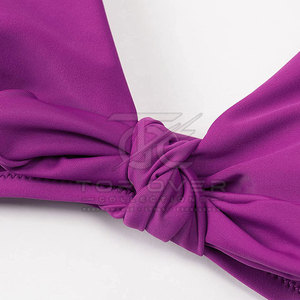 Diseña Tu Propio Logotipo, Conjunto de Bikini de 2 Piezas para Mujer, de Alta Calidad, Secado Rápido, Transpirable, Resistente al Viento, Spandex/Poliéster, Fitness - Product Image 5