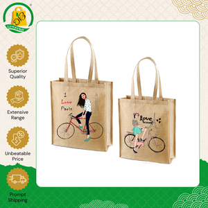 Bolsas de Yute con Asa y Correa para el Hombro, con Diseño Moderno y Estampado a la Moda, de Alta Calidad y Bajo Precio de Mercado, para Viajes y Uso Diario - Product Image 5