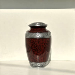 Urna Funeraria de Aluminio Americana al por Mayor para Cenizas Humanas y de Adultos, Urna Funeraria de Metal para Mascotas y Cenizas Humanas y Recuerdos - Product Image 1