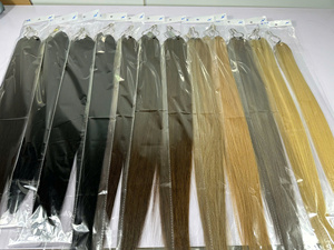 Gran Oferta! Extensiones de Cabello I-tip 100% Remy de Alta Calidad, Extensiones de Cabello I-tip Dobles de Vietnam, Color Negro - Product Image 5