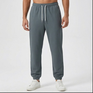 Clothing Manufacturer 320gsm French Terry Cotton <b>Stack</b> Sweatpants Plus Size Women's Pants & Trousers <b>Jogger</b> Pants For Men - Product Image 1