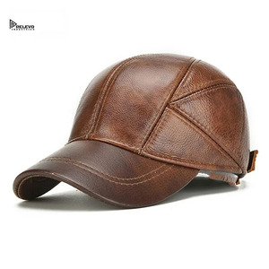 Gorra Trucker de Cuero Resistente para Hombre Relevo, con Cierre Ajustable, Estilo Casual - Product Image 2