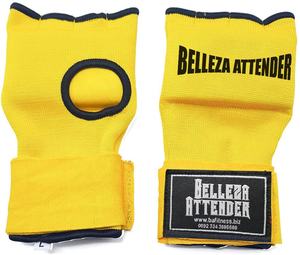 Quick [Brand <b>Name</b>] Gel Padded Wrist Support Elasticated Inner Gloves for Boxing Hand Wraps - Product Image 1