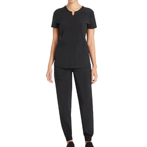 Tenues médicales personnalisées avec logo pour infirmières, esthéticiennes, dentistes, salons de beauté, médecins, hôpitaux – Blouses médicales 2 pièces pour hommes et femmes - Product Image 1