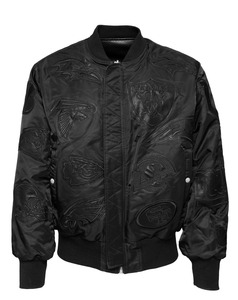 เสื้อแจ็คเก็ตบอมเบอร์แบบกลับด้านได้ ลายวอชิงตัน คอมมานเดอร์ส X คอลลาจ - Product Image 3
