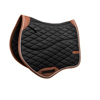 Tapis de selle anglais respirant de qualité supérieure, longue durée de vie, couleur et taille personnalisables pour l'équitation style western Inde