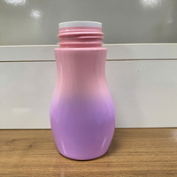 Botol busa Ombre 170ml kosong leher 42mm Dispenser sabun plastik botol busa dengan sikat dibuat di Vietnam