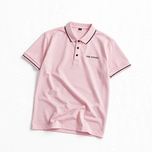 เสื้อเชิ้ตแขนสั้นผู้ชาย HQR สีเหลืองมัสตาร์ด ผ้าฝ้าย แต่งขอบตัดกัน ทรงปกติ สวมใส่สบาย พิมพ์ลายดิจิตอล โลโก้ ระบายอากาศได้ดี - Product Image 5