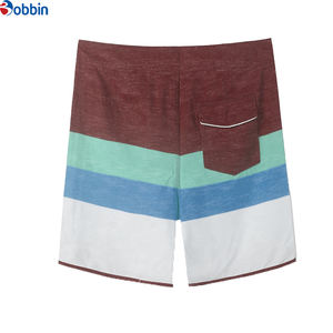 Shorts de bain pour hommes, couleur unie, vêtements pour hommes, shorts pour adultes, respirants, nouvelle arrivée, shorts de bain recyclés extensibles dans 4 directions pour hommes - Product Image 6