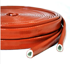 SUNBOW HTG-010 Funda Trenzada de Fibra de Vidrio Resistente al Calor y Fuego de 50 mm de Diámetro Interior para Protección de Mangueras - Product Image 3