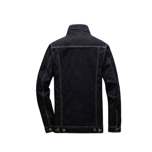 Veste en jean personnalisée pour homme, veste décontractée en coton de créateur, veste en jean pour garçon avec fermeture éclair, manteaux en jean OEM - Product Image 3