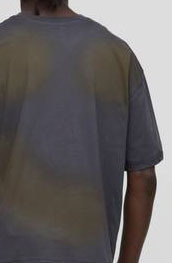 เสื้อยืดผู้ชายทรงโอเวอร์ไซส์สไตล์วินเทจ ผ้าฝ้าย 100% ซันเฟดวอช ลุคสตรีทแวร์ลำลอง ระบายอากาศได้ดี คุณภาพสูง รับทำโลโก้ตามสั่ง (OEM) - Product Image 4