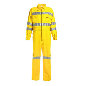 Overol de trabajo de poliéster personalizado de la mejor calidad, hecho con material totalmente transpirable y de secado rápido para hombres. - Product Image 1