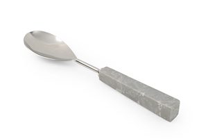 Ensemble de couverts en métal réutilisables pour salade, argenté, pour restaurants et hôtels, compatible lave-vaisselle, vaisselle unique, vente chaude - Product Image 5