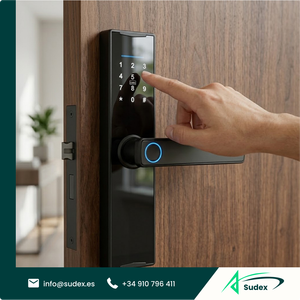 Sudex S002 TTLock APP <b>Smart</b> Door <b>Lock</b> Tuya Remote Control Fingerprint Keyless Entry High Security <b>Smart</b> Home Safe Use Home - Product Image 1