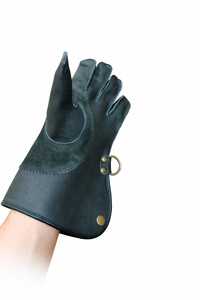 Guantes de Cetrería, Precio de Fábrica OEM/ODM, Guantes Protectores de Cuero Reforzado Cómodos, Fabricante - Product Image 3