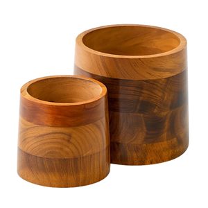 Maceta de madera natural al por mayor de Vietnam, maceta rústica para plantas y flores, maceta decorativa para plantas en maceta, decoración para el hogar y la oficina - Product Image 5