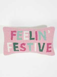 Funda de Almohada Lumbar de Lana Tejida con Diseño Geométrico Bohemio, Lavable a Mano - Product Image 3
