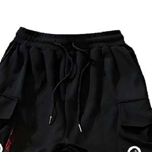 Pantalon cargo techwear streetwear pour homme, joggers Harajuku, pantalon tactique multi-poches, pantalon harem urbain avec sangles à rubans Hip Hop - Product Image 4