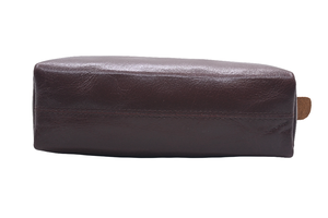 Genuine Leather Zipper Pouch Unisex Minimalist <b>Wallet</b> Durable Daily Use Short Size - Product Image 4