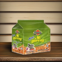 IBUMIE Mi gorila rasa asli Mi instan 5 varian menarik Baba Nyonya gaya mee Goreng kotak tepung gandum Goreng tas