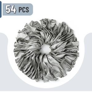 Palloncini Metallizzati Argento da 12 Pollici, Confezione da 54 per Feste di Compleanno - Product Image 2
