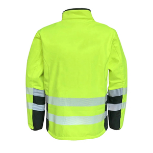 Vente directe d'usine HOLY SIGNS INTERNATIONAL Veste de sécurité pour hommes ANSI Classe 2 Imperméable en coton à manches longues Réfléchissante - Product Image 4