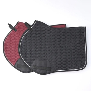 Alexandria Industries Comfortable Cotton/Polyester Horse <b>Saddle</b> Pad with Mesh Lining Protect Skin Riding <b>Cover</b> - Product Image 4