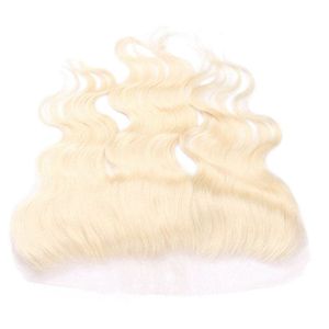 Perruque Lace Frontale Cheveux Humains Ondulés Blond Remy Style Doux 1 - Product Image 2