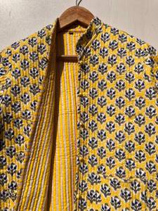 Chaquetas Acolchadas con Parches Estampados Personalizados, Elegantes y Hechas a Mano con Estilo Kantha, Cómodas y Atemporales - Product Image 3