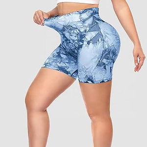 กางเกงขาสั้นสำหรับผู้หญิงใส่ทุกวัน เอวสูง ยืดหยุ่นได้ เหมาะสำหรับออกกำลังกาย วิ่ง โยคะ สวมใส่สบาย - Product Image 5