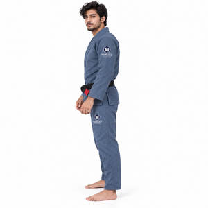 Brazilian Jiu Jitsu Gi BJJ Kimono Uniform Pearl Weave Cotton Lightweight Quick Dry Anti-Bacterial Eco-Friendly Custom Logo - Product Image 2