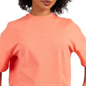 Camiseta de Algodón Extra Grande para Mujer, Calidad Premium, Logotipo Personalizado, Ropa Casual Urbana, Corte Holgado, Fabricante OEM ODM, Venta al Por Mayor - Product Image 1