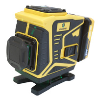 Niveau industriel 12 lignes 3D 360 °   Niveau laser auto-nivelant, outil de mesure laser haute précision avec base de réglage fin ajustable