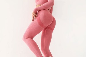 Leggings pour femmes IGNIS INTERNATIONAL de haute qualité, respirants, taille haute, en spandex/nylon/coton/personnalisés, pour le yoga, sans couture - Product Image 4