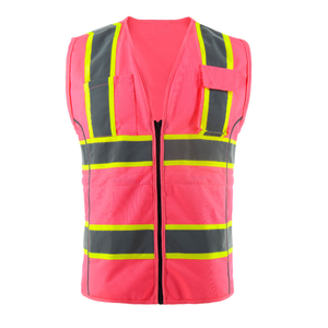 Chaleco de Seguridad de Alta Visibilidad de Primera Calidad, Reflectante, para Trabajo, Construcción y Uso Exterior - Product Image 1
