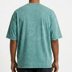 Camisetas de Hombre Estilo Nuevo, Calidad Premium, Lavado Ácido, 100% Algodón, Tela Suave, Transpirable, Secado Rápido, Elegante para Atuendo Casual Diario - Product Image 2