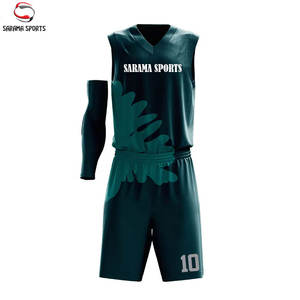 Diseño de Uniforme de Baloncesto, Compra Directa en Pakistán de Uniformes de Baloncesto de Manga Corta - Product Image 1