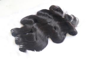 Haute qualité 100% non transformé vietnamien Remy eau ondulé Extensions de cheveux humains Double dessiné Standard Top vendeur de cheveux réputé - Product Image 5