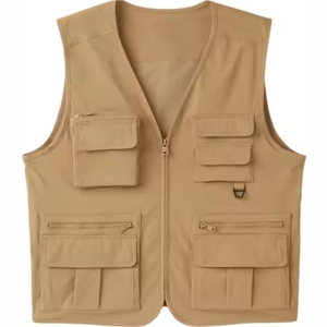 Gilet de sécurité décontracté unisexe haute qualité, respirant, multi-poches, pour l'automne, vêtement de travail, vente chaude, OEM ODM - Product Image 2