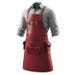 Leather Sleeveless Bib <b>Apron</b> Classic Style Reusable Multiple Pockets <b>Work</b> Suit for Baking Mats - Product Image 2
