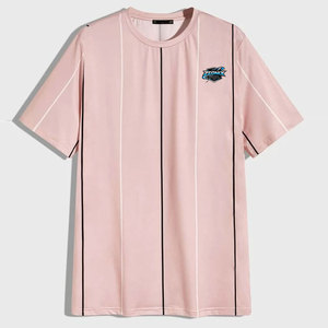 T-shirt col rond 100 % coton pour homme, coupe ample, respirant, séchage rapide, confortable et tendance, taille personnalisée, faible MOQ - Product Image 1