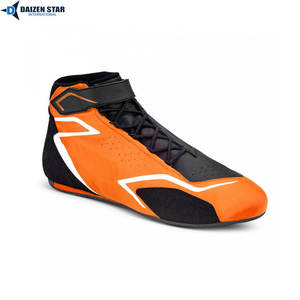 Zapatos de Carreras de Karting con Cordones, Transpirables e Impermeables, con Diseño Sólido - Product Image 4