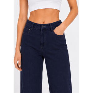 Pantalon baggy en jean perlé élégant pour femme XXS/XS avec ceinture intégrale, coupe ample, poches utilitaires à motifs et nœud décoratif - Product Image 6