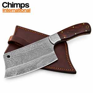 Cuchillo de Cocina de Acero de Damasco de Calidad Premium, Forjado a Mano, de Alta Afilación, para Carne y Verduras, con Espiga Completa, para Deshuesar y Cuchillo de Chef - Product Image 1