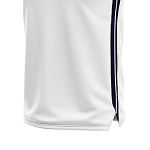 เสื้อบาสเก็ตบอลแบบใหม่สั่งทำได้ตามต้องการสำหรับทุกเพศ ผลิตจากโพลีเอสเตอร์ 100% แห้งเร็ว แบบไม่มีแขน ขายส่ง - Product Image 6
