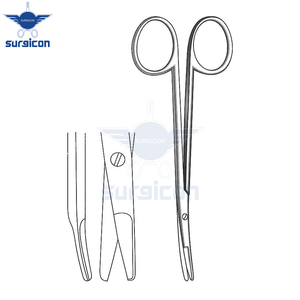 Tijeras Kilner de 18 cm (7 Pulgadas), Curvas, Estándar, de Acero Inoxidable, Reutilizables, Quirúrgicas, para Cirugía Plástica, Reconstructiva y General - Product Image 2